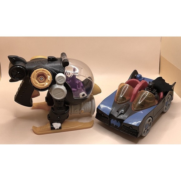 Fisher-Price Other - Fisher-Price Imaginext Batman & Penguin Vehicle Set with Figures